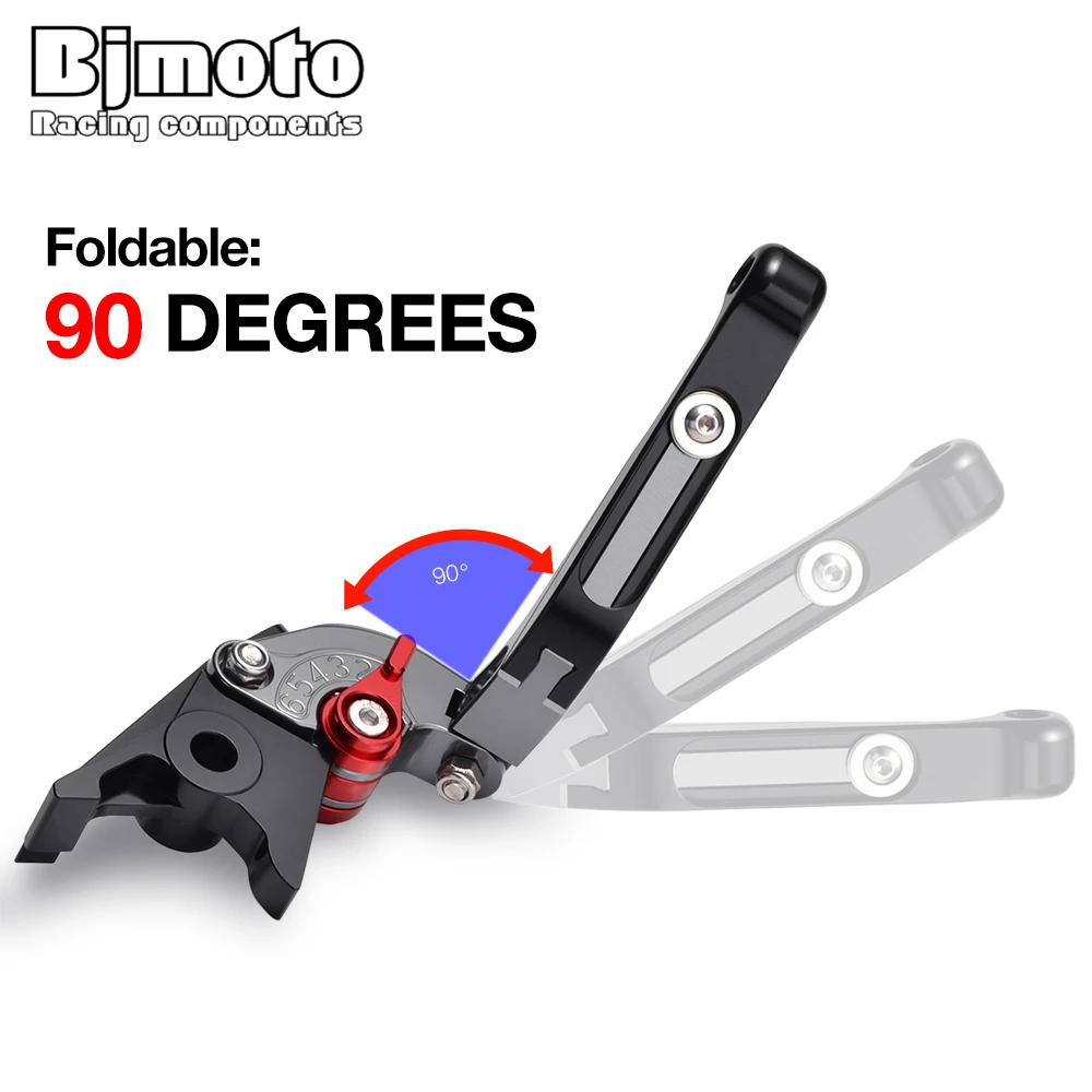 BJMOTO CNC Fold Motorcycle Brake Clutch Lever for Kawasaki ZZR600 ZX9R ZX12R ZX6R ZX636R ZX6RR ZX10R Z1000 Versys 1000
BJMOTO CNC Fold Motorcycle Brake Clutch Lever for Kawasaki ZZR600 ZX9R ZX12R ZX6R ZX636R ZX6RR ZX10R Z1000 Versys 1000