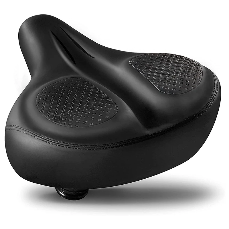 Oversized Comfort Bike Seat, Most Comfortable Replacement Bicycle Saddle Wide Soft Padded Bike Saddle For Men
Oversized Comfort Bike Seat, Most Comfortable Replacement Bicycle Saddle Wide Soft Padded Bike Saddle For Men
