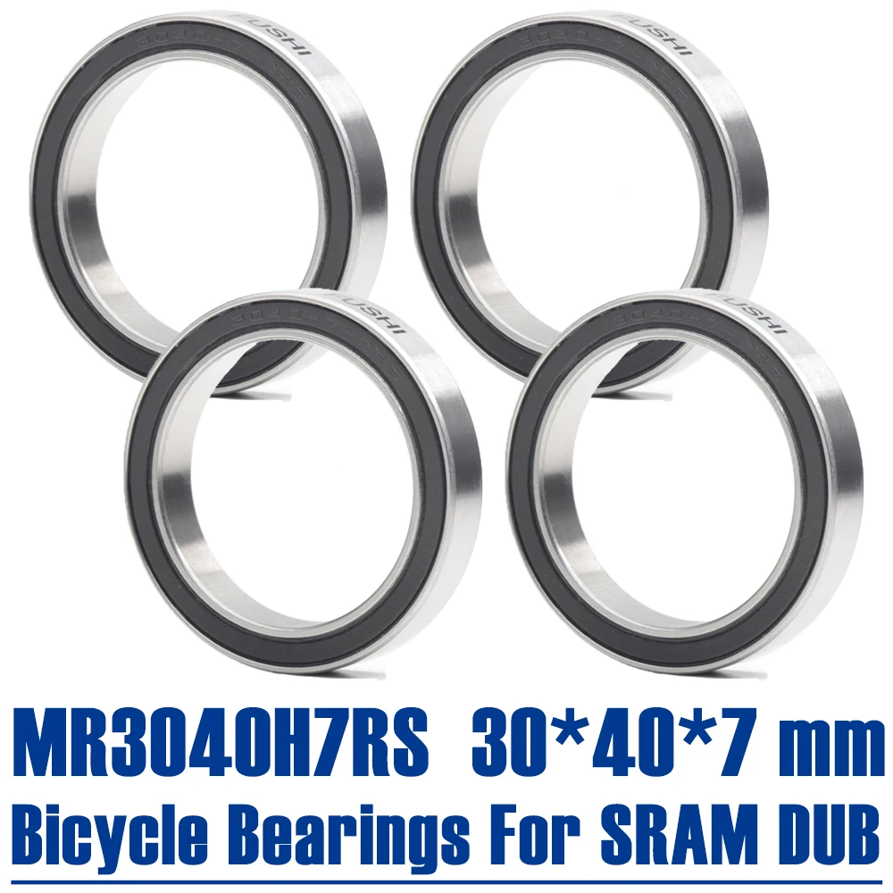 MR3040H7-2RS Ball Bearing 30*40*7 mm ( 4 PCS ) Steel Ball Double Sealed MR3040H7RS Bicycle Bearings For SRAM DUB
MR3040H7-2RS Ball Bearing 30*40*7 mm ( 4 PCS ) Steel Ball Double Sealed MR3040H7RS Bicycle Bearings For SRAM DUB