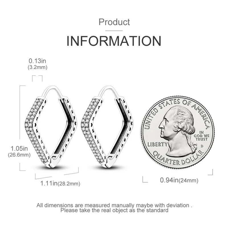 New Earrings 100% Genuine 925 Sterling Silver Women Hoop Earring Women's Wedding Engagement Girlfriend Wife Birthday Gift 103 Mallzona S8e8251fbb7824cd19b999f97e56b69d7I New Earrings 100% Genuine 925 Sterling Silver Women Hoop Earring Women's Wedding Engagement Girlfriend Wife Birthday Gift Mallzona