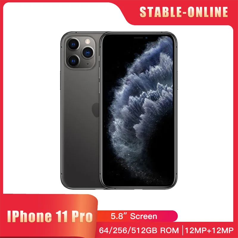 Оригинальный телефон Apple iPhone 11 Pro, 4G LTE, телефон б/у,-99% новый телефон, 5,8 дюйма, 64/256/512 ГБ, тройная камера 12 МП, A13, Bionic, 4K, HDR, видео
Оригинальный телефон Apple iPhone 11 Pro, 4G LTE, телефон б/у,-99% новый телефон, 5,8 дюйма, 64/256/512 ГБ, тройная камера 12 МП, A13, Bionic, 4K, HDR, видео