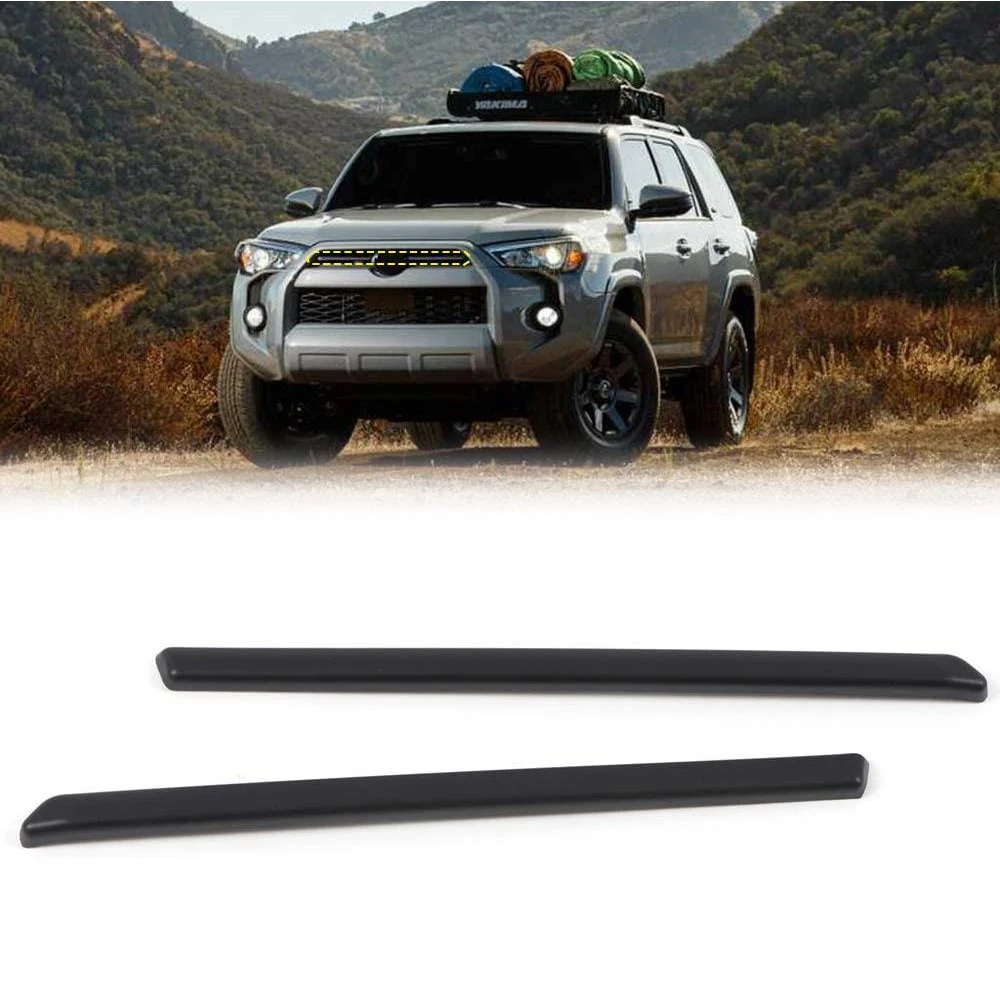 Для Toyota 4runner TRD 2020 2021, автомобильные аксессуары, передняя средняя решетка, Задняя отделка, 2 шт., матовый черный
Для Toyota 4runner TRD 2020 2021, автомобильные аксессуары, передняя средняя решетка, Задняя отделка, 2 шт., матовый черный