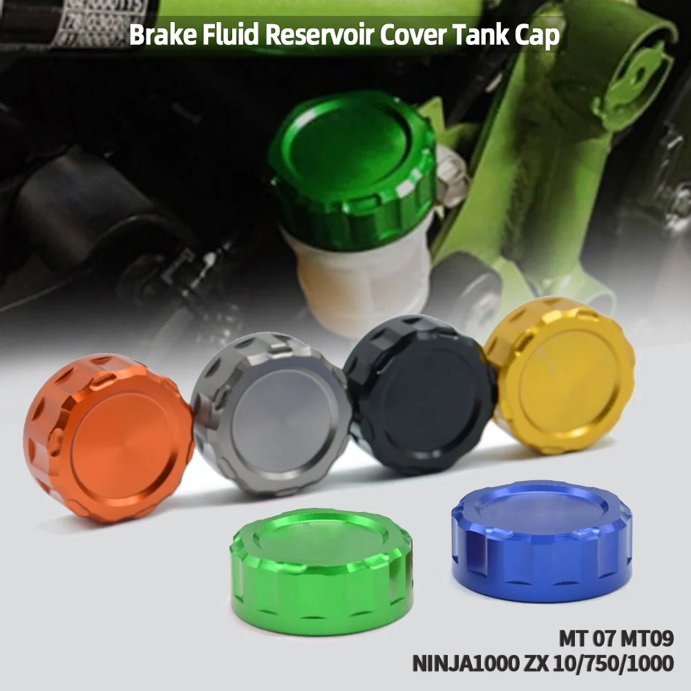 For Kawasaki NINJA 1000 ZX-10 Z750 Z1000 Honda CB1000R Yamaha MT07 MT09 Cylinder Rear Fuel Brake Fluid Reservoir Cover Tank Cap 
For Kawasaki NINJA 1000 ZX-10 Z750 Z1000 Honda CB1000R Yamaha MT07 MT09 Cylinder Rear Fuel Brake Fluid Reservoir Cover Tank Cap