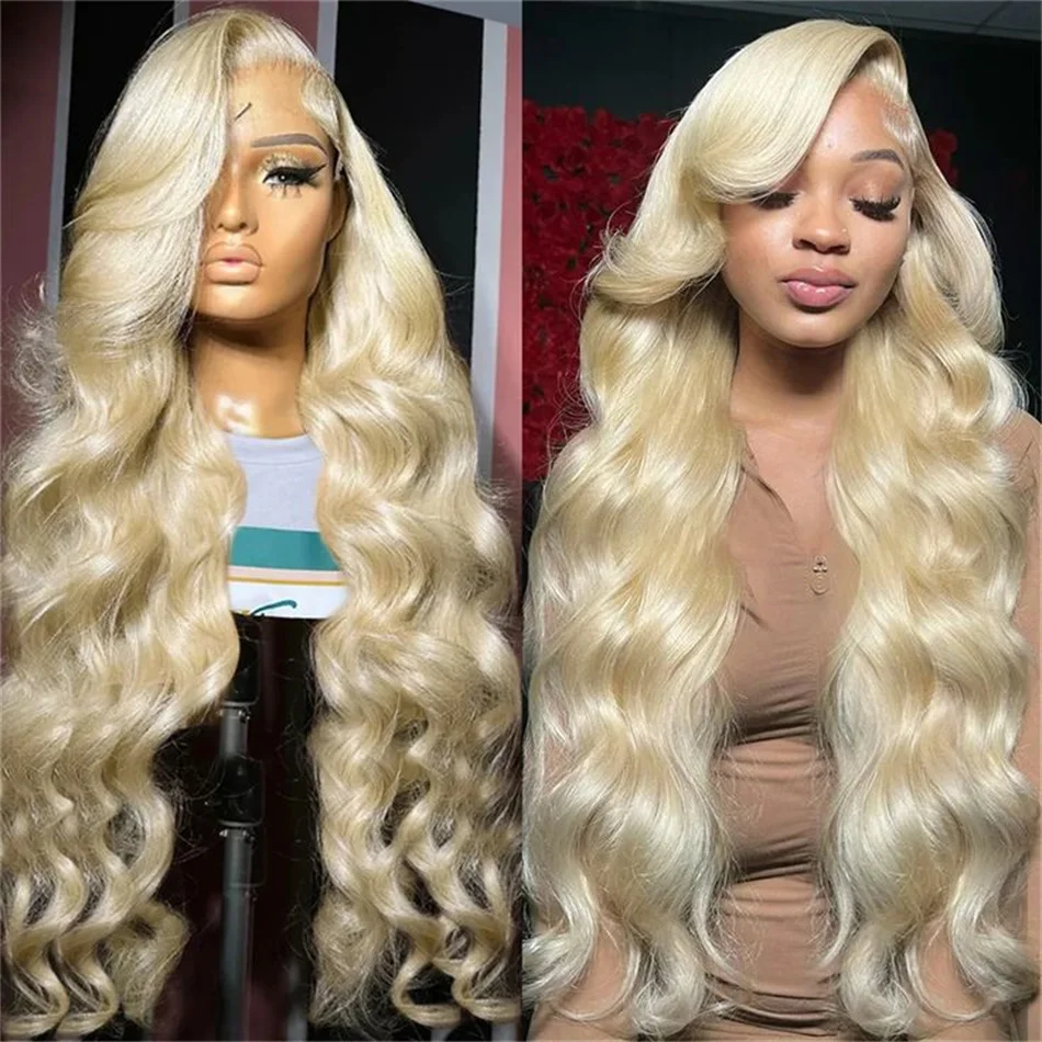 32 Inch 613 Honey Blonde Colored Wig HD Transparent Body Wave 13x6 Frontal Human Hair Wig For Women 13x4 Lace Front Wig On Sale
32 Inch 613 Honey Blonde Colored Wig HD Transparent Body Wave 13x6 Frontal Human Hair Wig For Women 13x4 Lace Front Wig On Sale