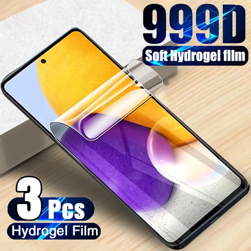 

3PCS Full Cover Protective Film For Xiaomi Redmi Note 11 10 9 Pro 10s 9s 8 Screen Protector For Redmi 9c Nfc 9t 9a 9at 10 Film