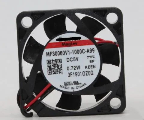 New Original MF30060V1-1000C-A99 Server Cooling Fan DC 5V 0.72W 30x30x6mm 2-wire
New Original MF30060V1-1000C-A99 Server Cooling Fan DC 5V 0.72W 30x30x6mm 2-wire