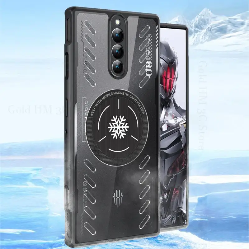 For ZTE nubia Red Magic 8S Pro Plus Cooling Heat Dissipation Magnetic Case Red Magic 8 Pro Plus Lens Protector Transparent Cover
For ZTE nubia Red Magic 8S Pro Plus Cooling Heat Dissipation Magnetic Case Red Magic 8 Pro Plus Lens Protector Transparent Cover