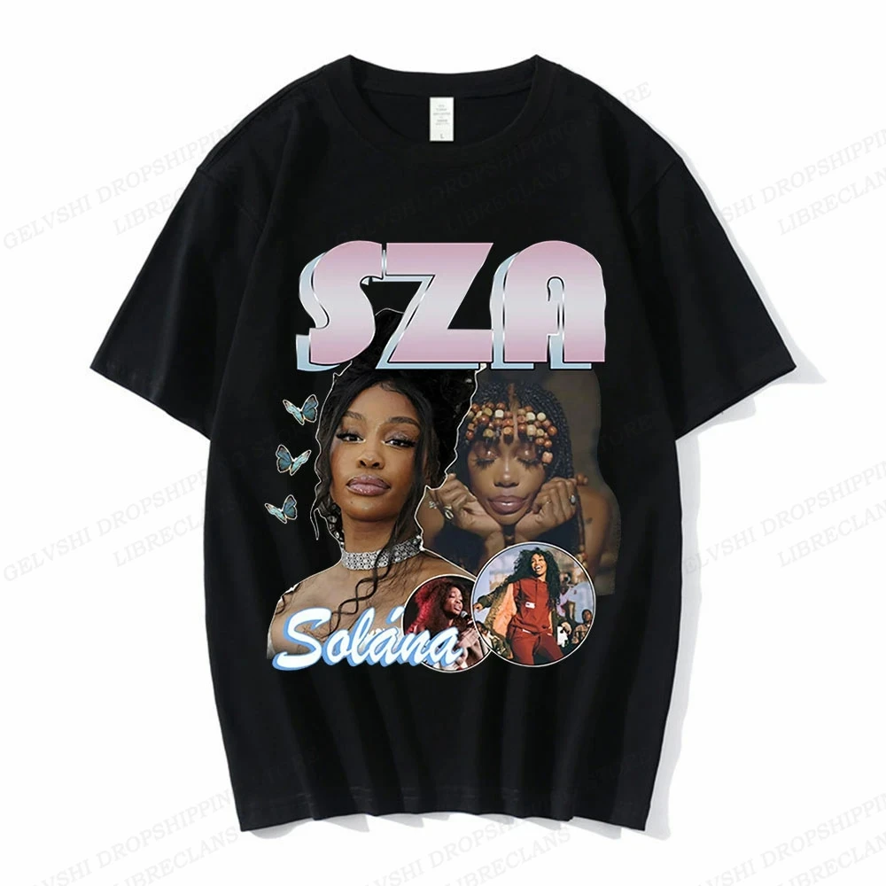 SZA Good Day Men's and Women's Fashion T-shirt Cotton Hip Hop Short Sleeves Summer Casual Boys T-shirt Rock Dress Unisex
SZA Good Day Men's and Women's Fashion T-shirt Cotton Hip Hop Short Sleeves Summer Casual Boys T-shirt Rock Dress Unisex