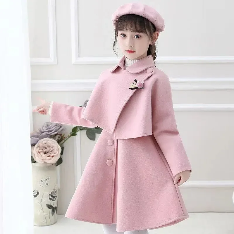 Girl Autumn Winter Dress Set Ethnic Style Little Girl three Piece Woolen Dress Performance korean Children's Clothing
Girl Autumn Winter Dress Set Ethnic Style Little Girl three Piece Woolen Dress Performance korean Children's Clothing