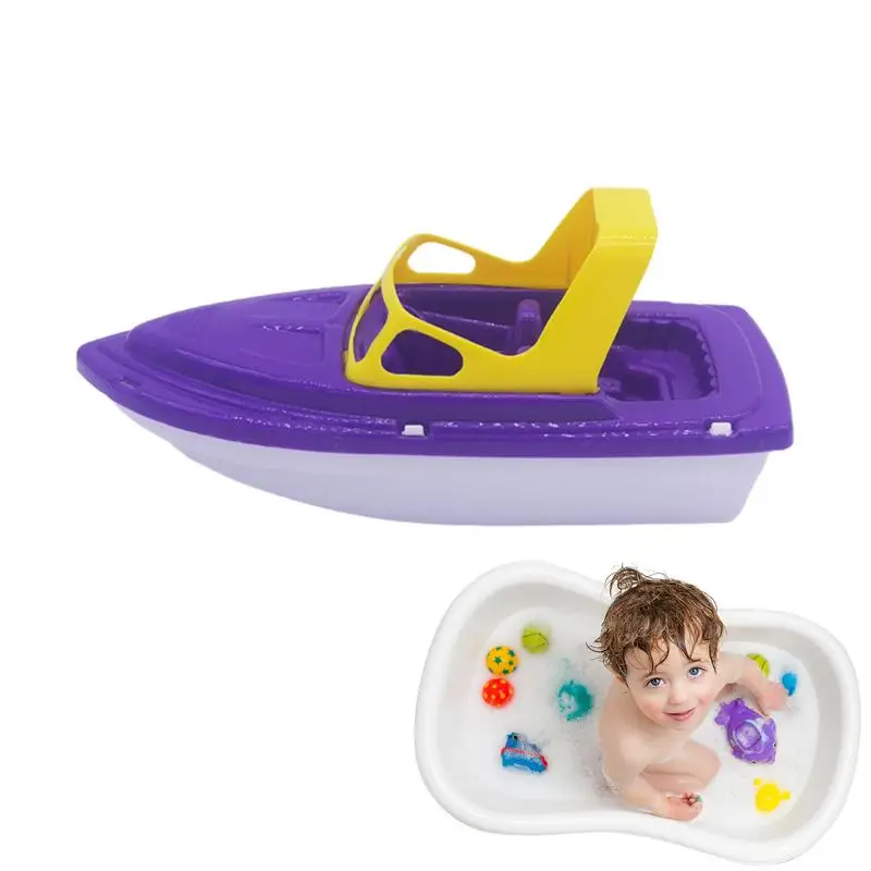 

Boat Bath Toy Pool Bathtub Floating Boat Floating Yacht Boats For Bathtub Pool Toys For Water Play Shower Table Pool Beach Toys