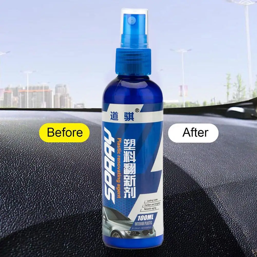 100ml Car Plastic Restorer Back To Black Gloss Car Cleaning Products Interior Coating Agent Leather Polish Repair Coating
100ml Car Plastic Restorer Back To Black Gloss Car Cleaning Products Interior Coating Agent Leather Polish Repair Coating