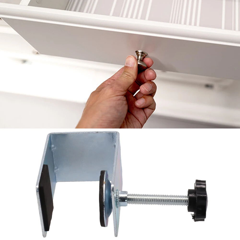 Clamps Installation Clips Silver Stainless Steel Without Burrs Fixer Silicone Leather Pad 1 Piece 2mm Drawer Front
Clamps Installation Clips Silver Stainless Steel Without Burrs Fixer Silicone Leather Pad 1 Piece 2mm Drawer Front