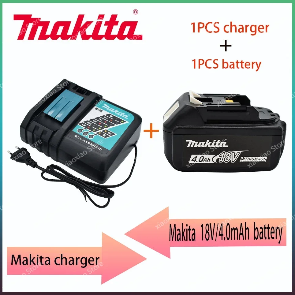 Makita-100% Original Rechargeable Power Tool Battery, Replaceable LED Lithium-ion, 4.0 Ah 18V LXT BL1850B BL1860BL1840
Makita-100% Original Rechargeable Power Tool Battery, Replaceable LED Lithium-ion, 4.0 Ah 18V LXT BL1850B BL1860BL1840