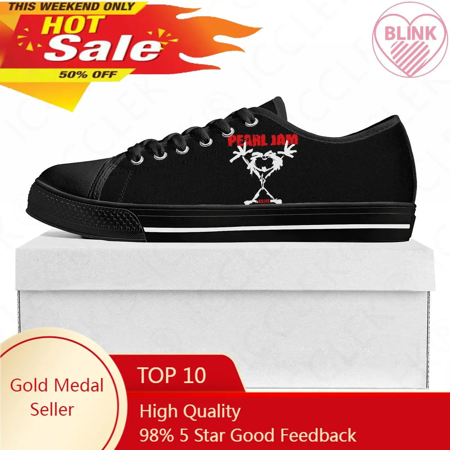 Pearl Jam Rock Band Low Top High Quality Sneakers Mens Womens Teenager Canvas Sneaker Prode Casual Couple Shoes Custom Shoe
Pearl Jam Rock Band Low Top High Quality Sneakers Mens Womens Teenager Canvas Sneaker Prode Casual Couple Shoes Custom Shoe