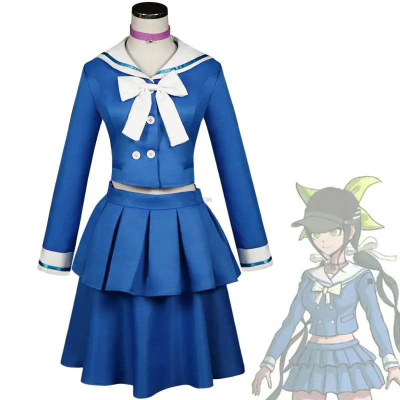 Anime Danganronpa Chabasira Tenko Pakaian Pelaut Wanita JK Student Uniform Naval costum Wanita Karnaval Halloween Kostum Cosplay
Anime Danganronpa Chabasira Tenko Pakaian Pelaut Wanita JK Student Uniform Naval costum Wanita Karnaval Halloween Kostum Cosplay