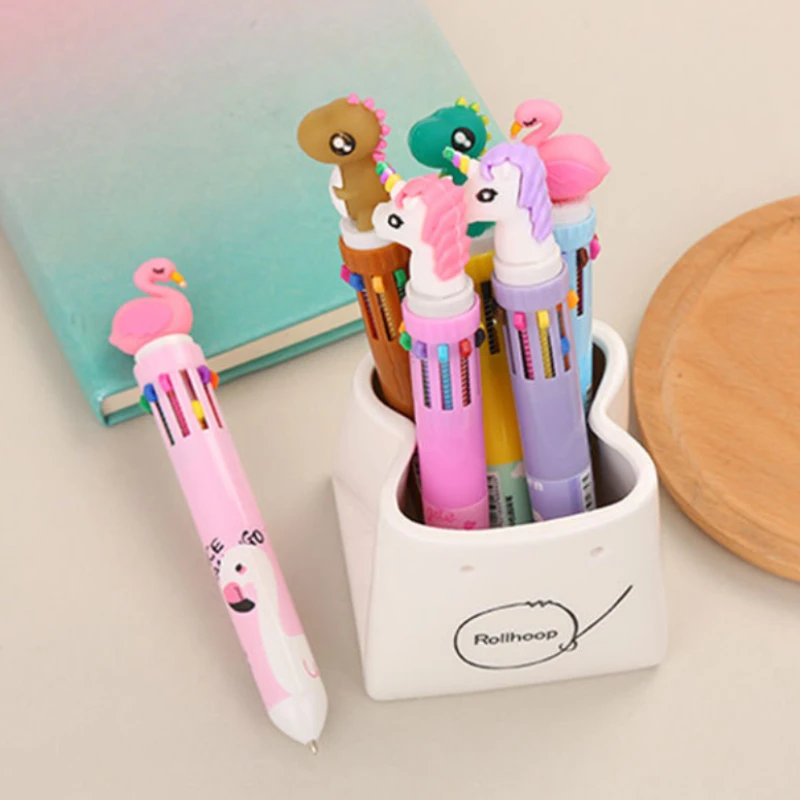 12 Pcs Creative Stationery Ten Color Ball Point Pens Cartoon Student Color Graffiti Pen Maiden HEART PINK SWAN Office Supplies
12 Pcs Creative Stationery Ten Color Ball Point Pens Cartoon Student Color Graffiti Pen Maiden HEART PINK SWAN Office Supplies
