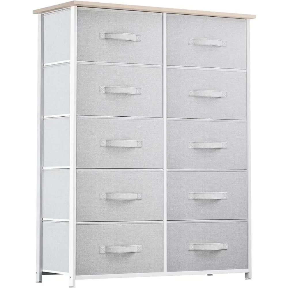 10 Drawer Dresser - Fabric Storage Tower, Organizer Unit for Bedroom, Living Room, Hallway,
10 Drawer Dresser - Fabric Storage Tower, Organizer Unit for Bedroom, Living Room, Hallway,