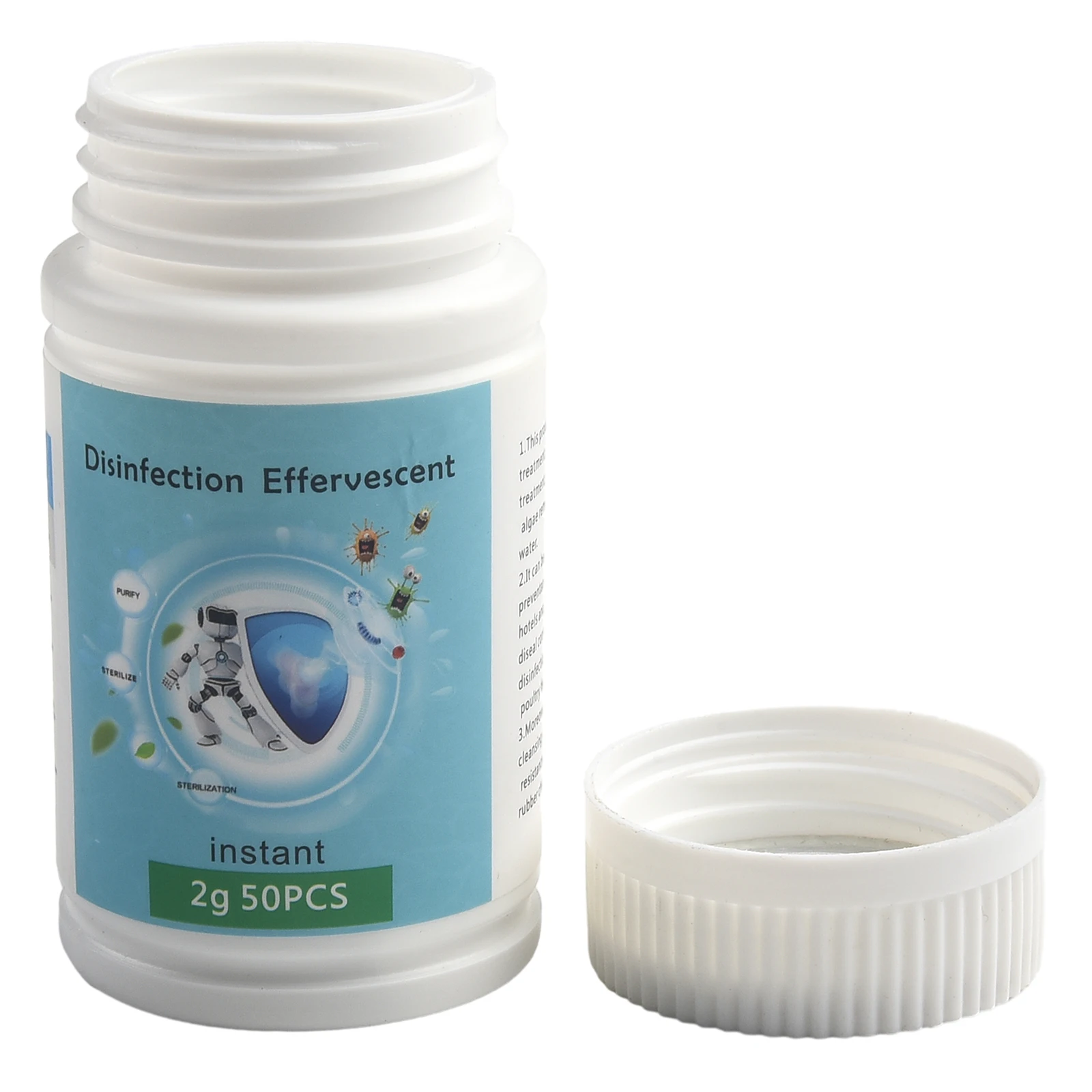50pcs Multifunctional White Chlorine Tablets For Swimming Pool Spa Clean Against Algae And Other Organisms
50pcs Multifunctional White Chlorine Tablets For Swimming Pool Spa Clean Against Algae And Other Organisms