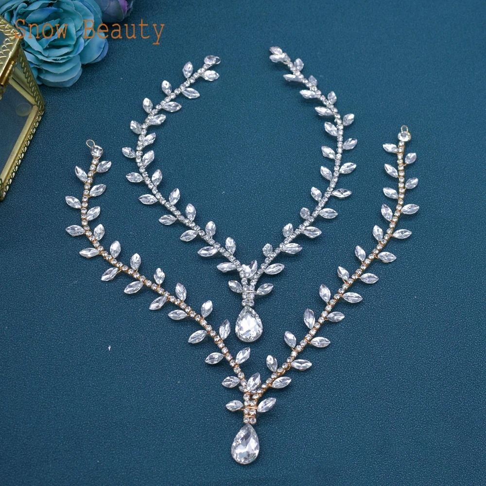 A484 Crystal Bridal Headwear Wedding Hair Ornament Rhinestone Banquet Party Headdress Ladies Forehead Headband Bride Headdress
A484 Crystal Bridal Headwear Wedding Hair Ornament Rhinestone Banquet Party Headdress Ladies Forehead Headband Bride Headdress
