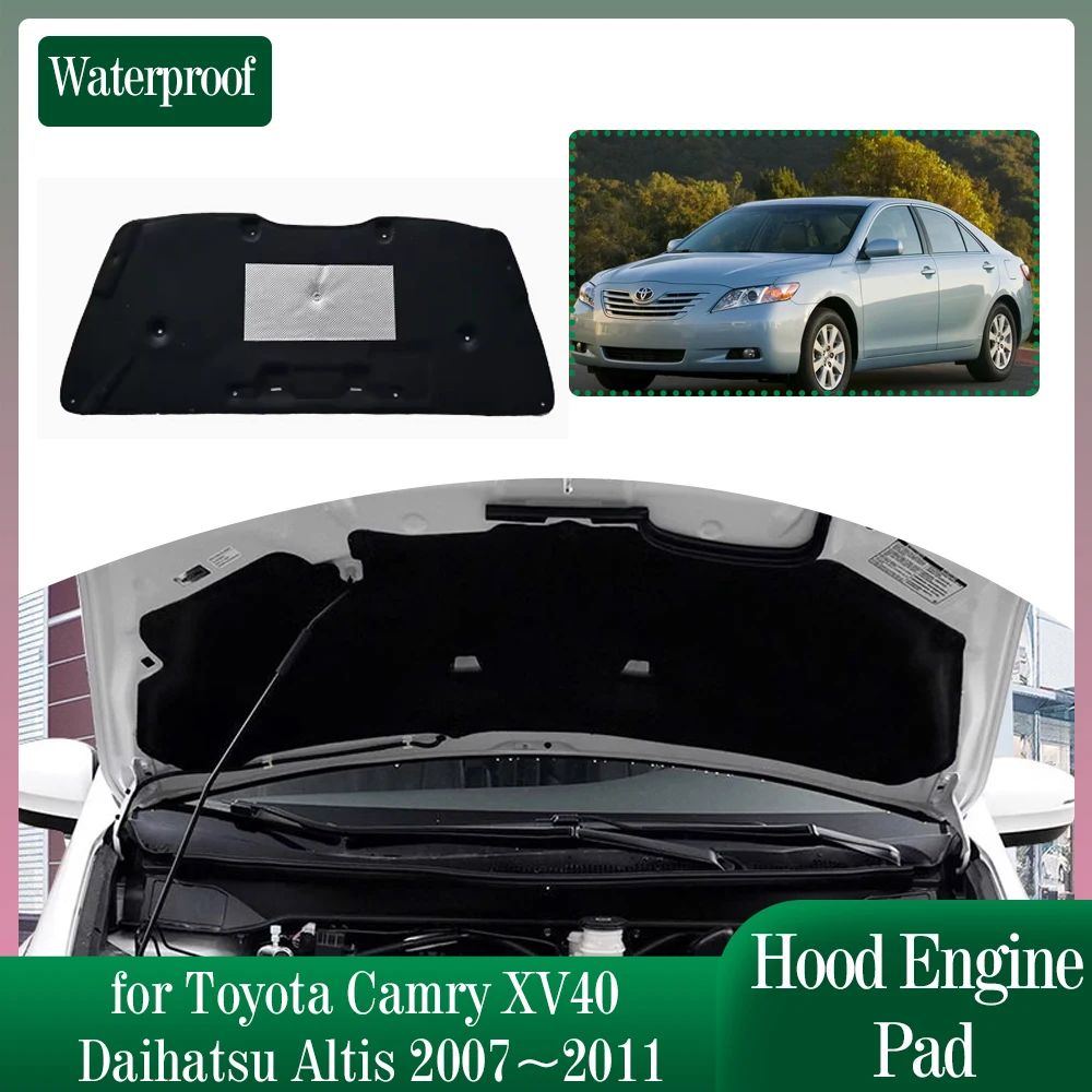 Капот для изоляции двигателя для Toyota Camry XV40 Daihatsu Altis Aurion 2007 ~ 2011 2008 2009 2010 звуконепроницаемый тепловой хлопковый вкладыш крышка аксессуары
Капот для изоляции двигателя для Toyota Camry XV40 Daihatsu Altis Aurion 2007 ~ 2011 2008 2009 2010 звуконепроницаемый тепловой хлопковый вкладыш крышка аксессуары