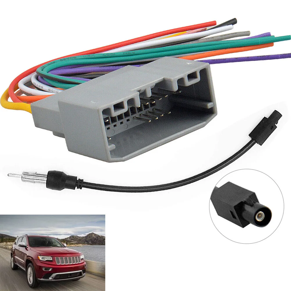 2pcs Car Stereo Radio Adapter Cable Antenna Wire Harness Fit For Jeep-Commander 2009-2010/ Grand-Cherokee 2008-2013 Accessories
2pcs Car Stereo Radio Adapter Cable Antenna Wire Harness Fit For Jeep-Commander 2009-2010/ Grand-Cherokee 2008-2013 Accessories