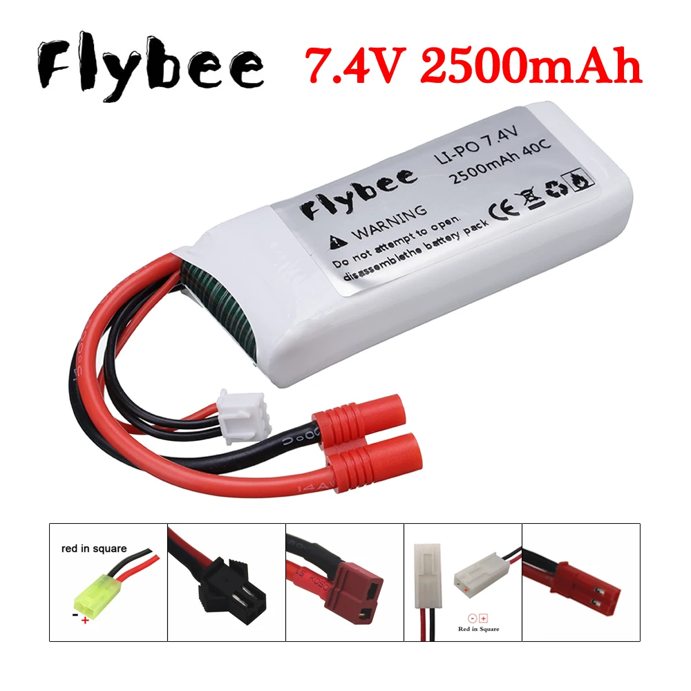 

7.4v 2500mAh 903480 Lipo battery for Syma X8C X8W X8G X8 RC Quadcopter Parts 7.4V Battery For Wltoys 144001 12428 12423 RC Car