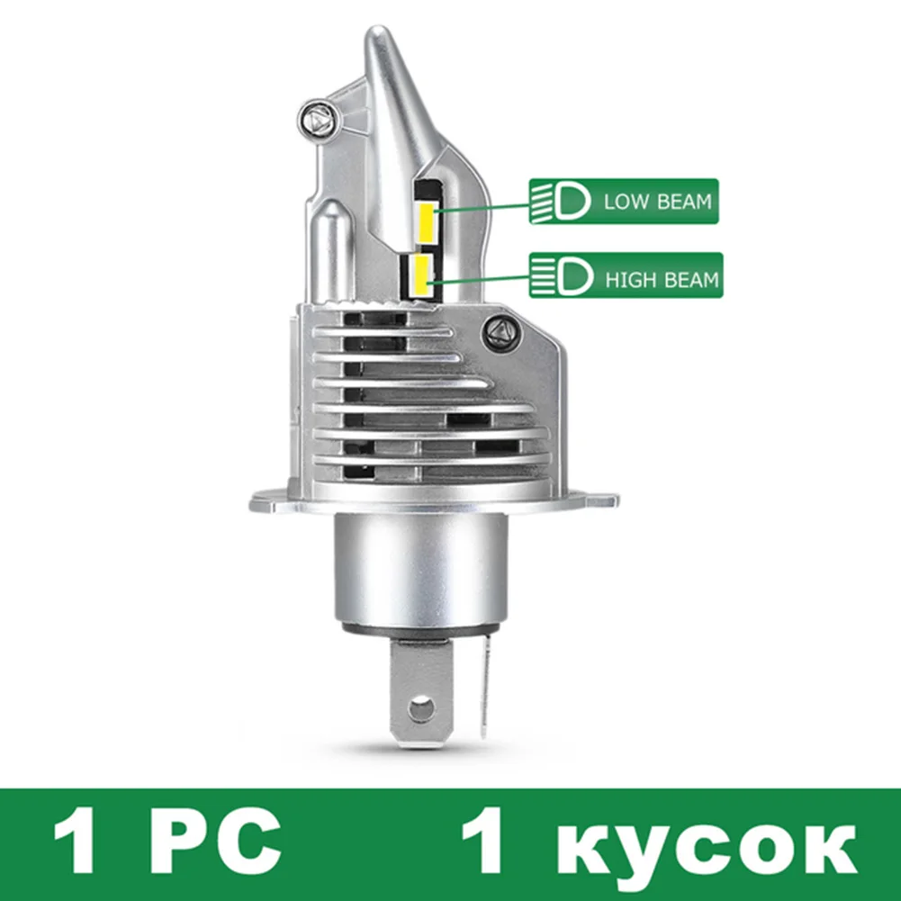 1 Piece H4 LED Motorcycle Car Headlight Bulb High Beam Replacement Lamp 6500K 4-48V DC 100W Accessories High Quality Useful
1 Piece H4 LED Motorcycle Car Headlight Bulb High Beam Replacement Lamp 6500K 4-48V DC 100W Accessories High Quality Useful