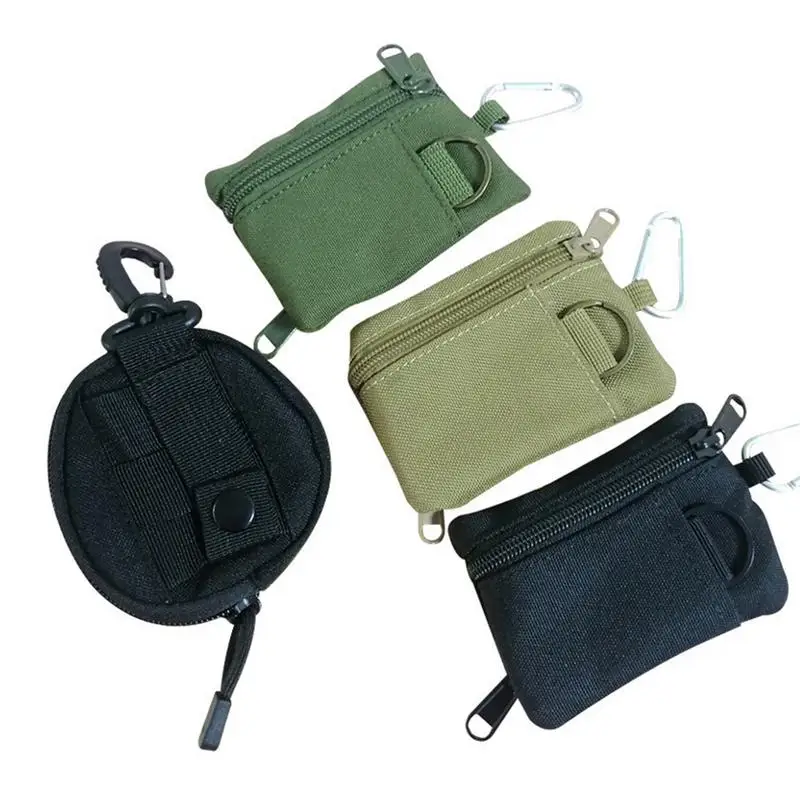 

Nylon Wallets For Women Oxford Cloth Surf Wallet Boys Coin Bag Mini Waterproof Keychain Zipper Pocket Outdoor Supplies Sports