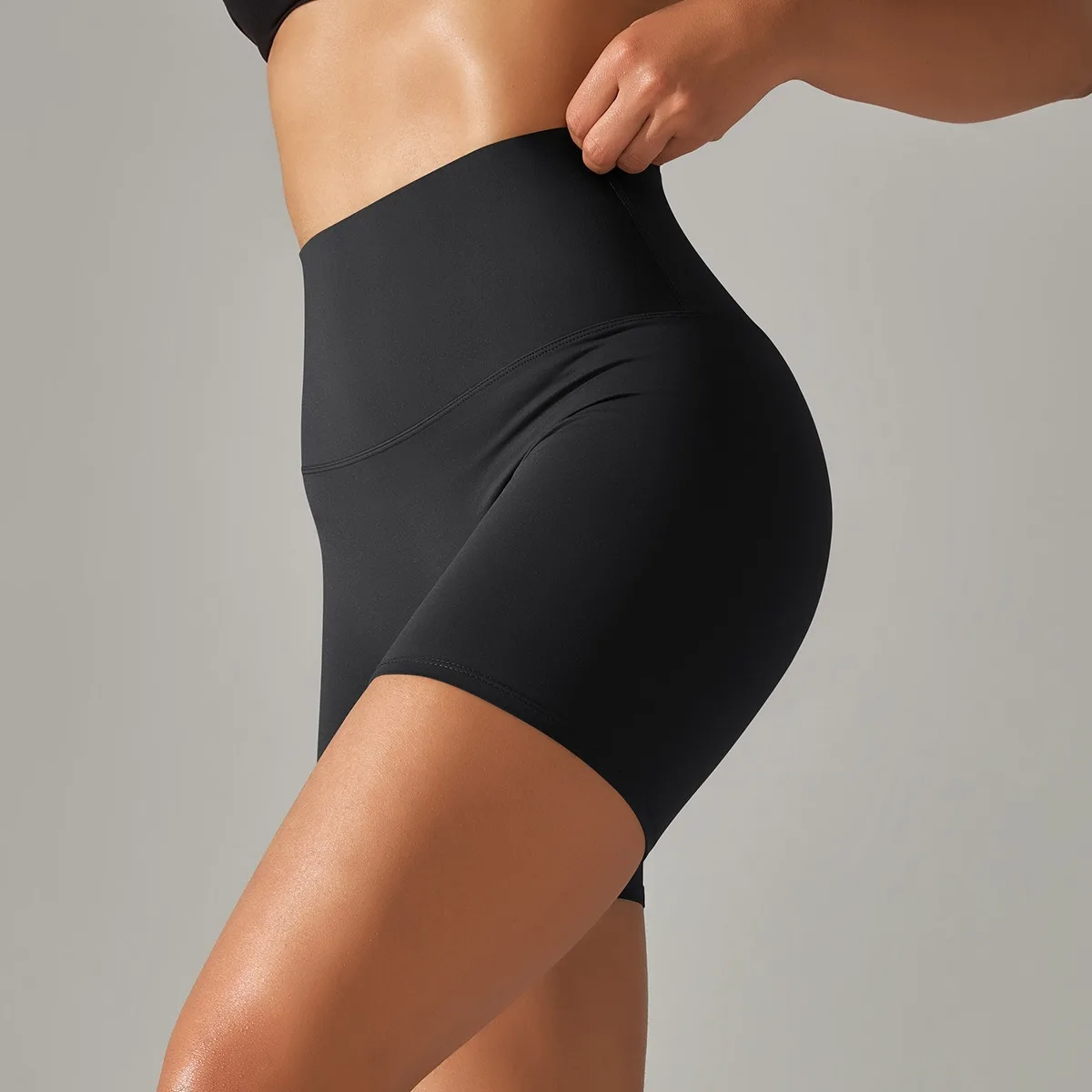 Woman's Solid Silm Fit Tight Yoga Shorts Monochromatic Leggings Moisture Wicking Fitness Shorts Sportswear Running Short Set
Woman's Solid Silm Fit Tight Yoga Shorts Monochromatic Leggings Moisture Wicking Fitness Shorts Sportswear Running Short Set