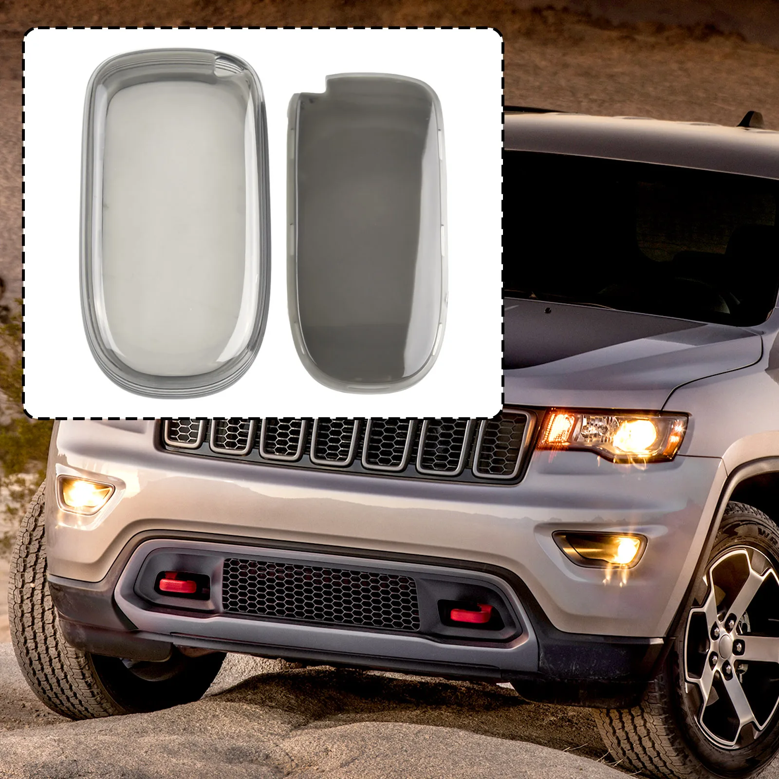 Transparent Key Fob Case TPU Cover For Jeep For Grand For Cherokee (WK2) 2014-2021 For Dodge For Challenger 2015-2023 Key Shell
Transparent Key Fob Case TPU Cover For Jeep For Grand For Cherokee (WK2) 2014-2021 For Dodge For Challenger 2015-2023 Key Shell