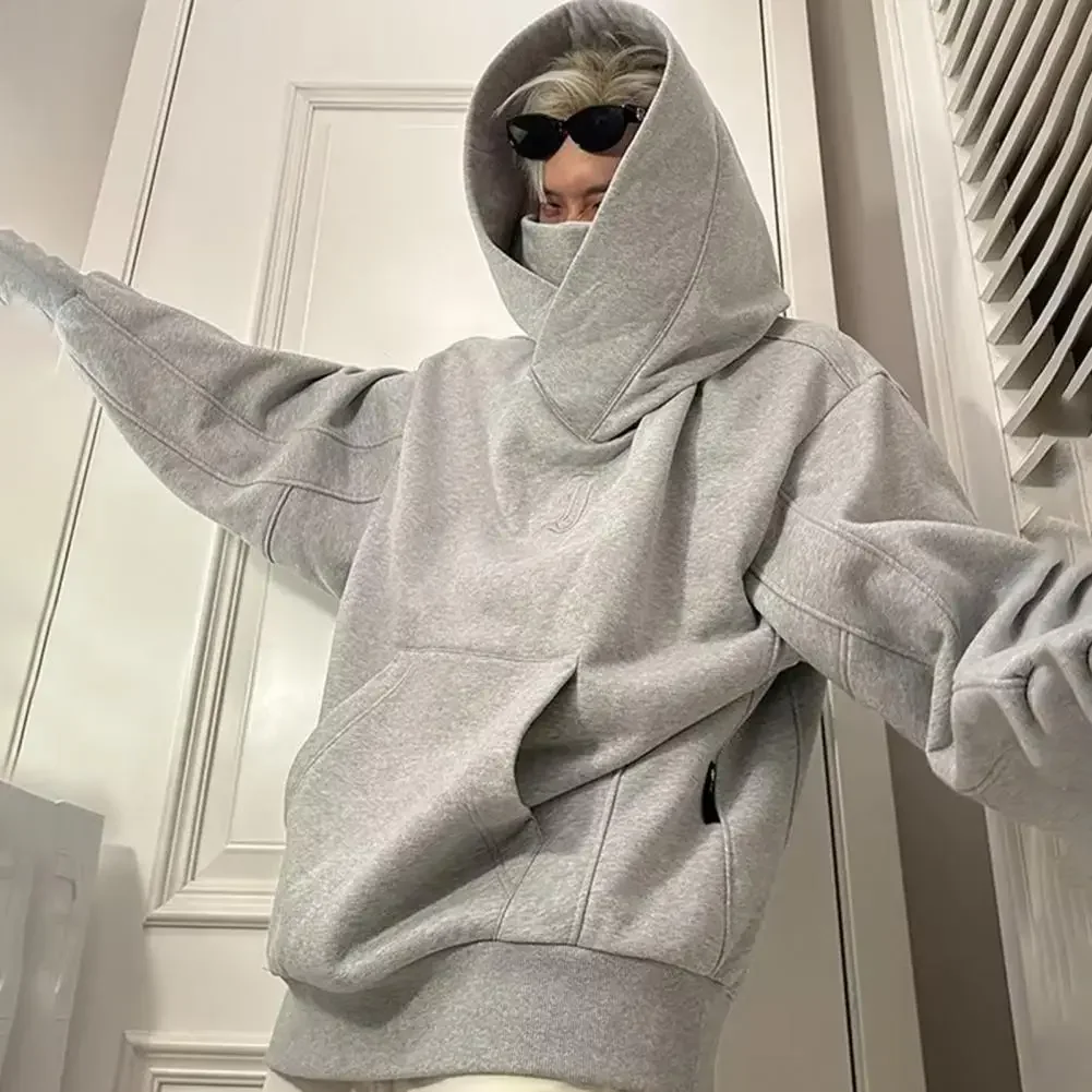Trendy Spring y2k Hoodie Pullover Face Cover Mid Length Spring Hoodie Oversized Men Hoodie for Street
Trendy Spring y2k Hoodie Pullover Face Cover Mid Length Spring Hoodie Oversized Men Hoodie for Street