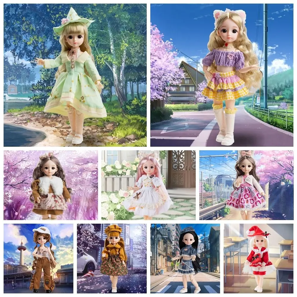 with Clothes 30cm BJD Doll Mini Dolls 1/6 BJD 3D Eyes Removable Joints Doll Removable Joints Dress Up 1/6 bjd Dolls Kids Toy
with Clothes 30cm BJD Doll Mini Dolls 1/6 BJD 3D Eyes Removable Joints Doll Removable Joints Dress Up 1/6 bjd Dolls Kids Toy