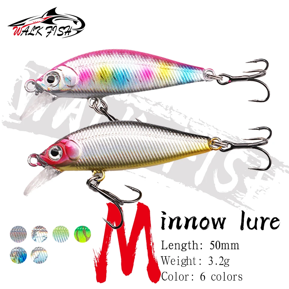 WALK FISH 1 шт. тонущие приманки в виде гольяна 50 мм, 3,2 г, искусственная пластиковая жесткая приманка, искусственная приманка для ловли окуня и щуки
WALK FISH 1 шт. тонущие приманки в виде гольяна 50 мм, 3,2 г, искусственная пластиковая жесткая приманка, искусственная приманка для ловли окуня и щуки
