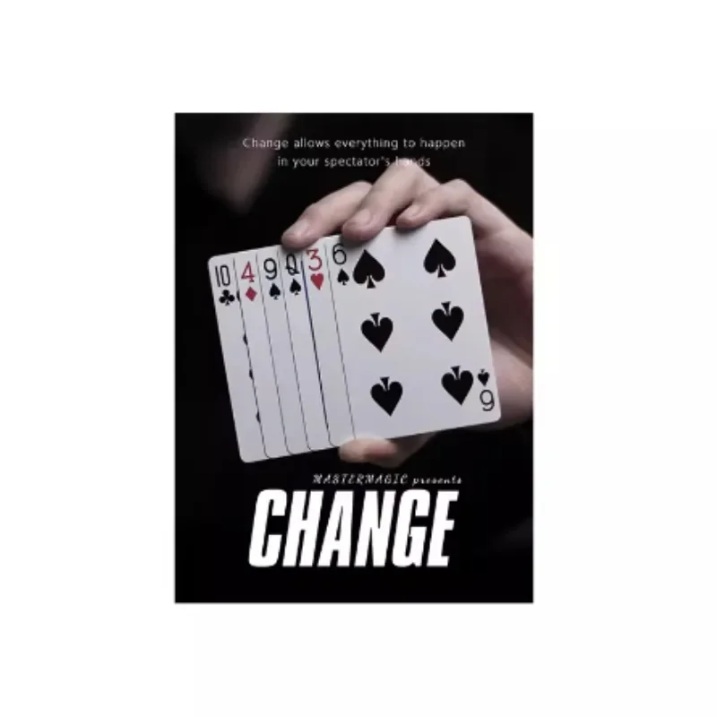 Change By Sansminds Gimmicks Magician Deck Card Magic Tricks,Mentalism,Close Up Magic,Illusions,Stage Magic,Comedy Props
Change By Sansminds Gimmicks Magician Deck Card Magic Tricks,Mentalism,Close Up Magic,Illusions,Stage Magic,Comedy Props