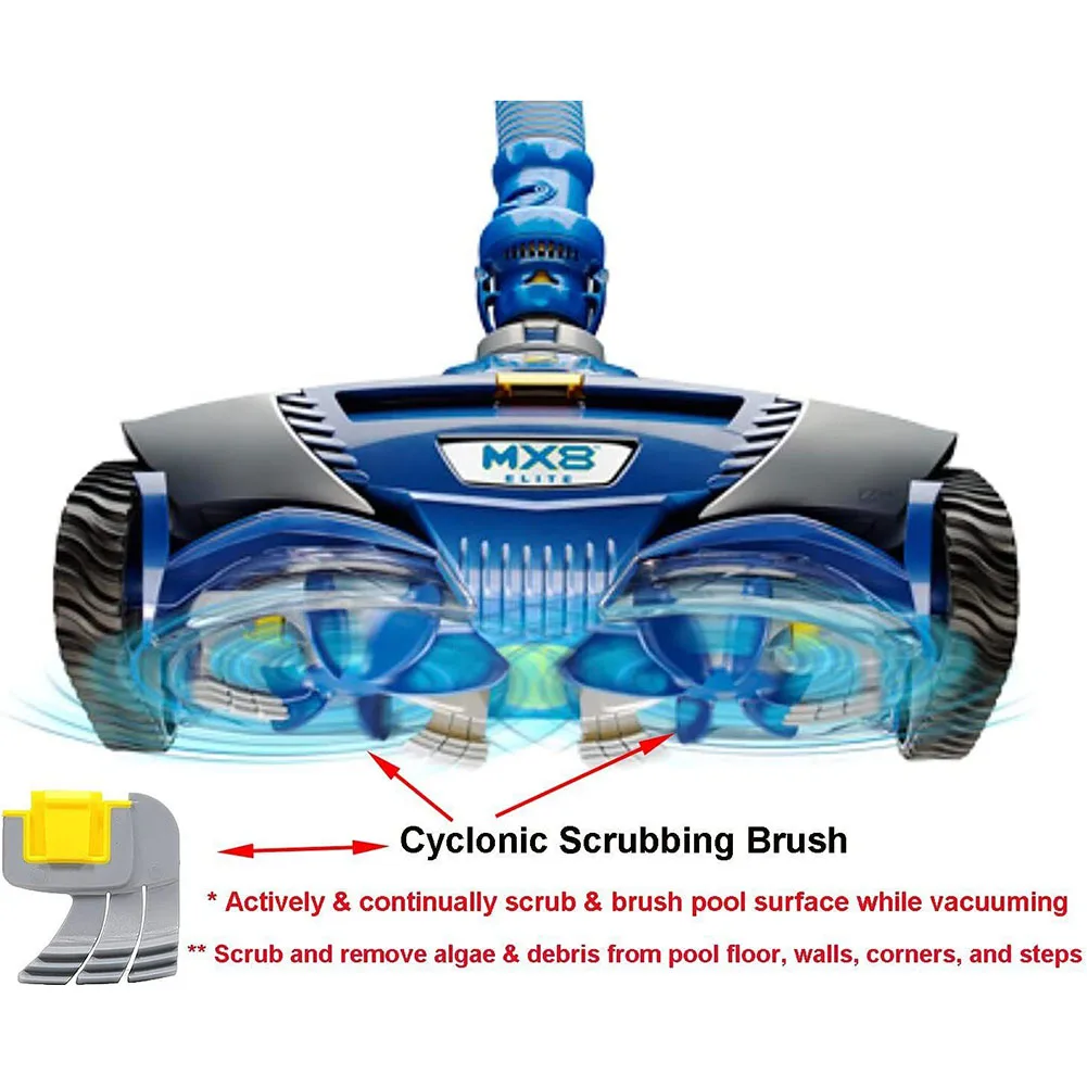 4Pcs R0714400 Scrubbing Brush Cyclone Centrifugal Scrub Brush For Zodiac Mx8 Mx6 Elite Pool Cleaner Cyclonic Scrubbing Brushes
4Pcs R0714400 Scrubbing Brush Cyclone Centrifugal Scrub Brush For Zodiac Mx8 Mx6 Elite Pool Cleaner Cyclonic Scrubbing Brushes