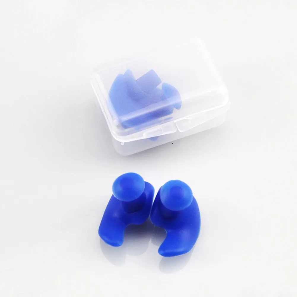 

1 Pair Soft Swimming Earplugs Prevent Water Protection Ear Plug Spiral Waterproof Silicone Swim Dive Supplies 3D Soundproof