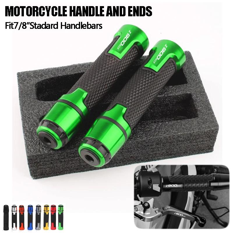 

For Kawasaki Z900RS Z900 RS Z 900RS 2017 2018 2019 2020 2021 Accessories Motorcycle CNC Handlebar Grips Handle Grip Ends Slider