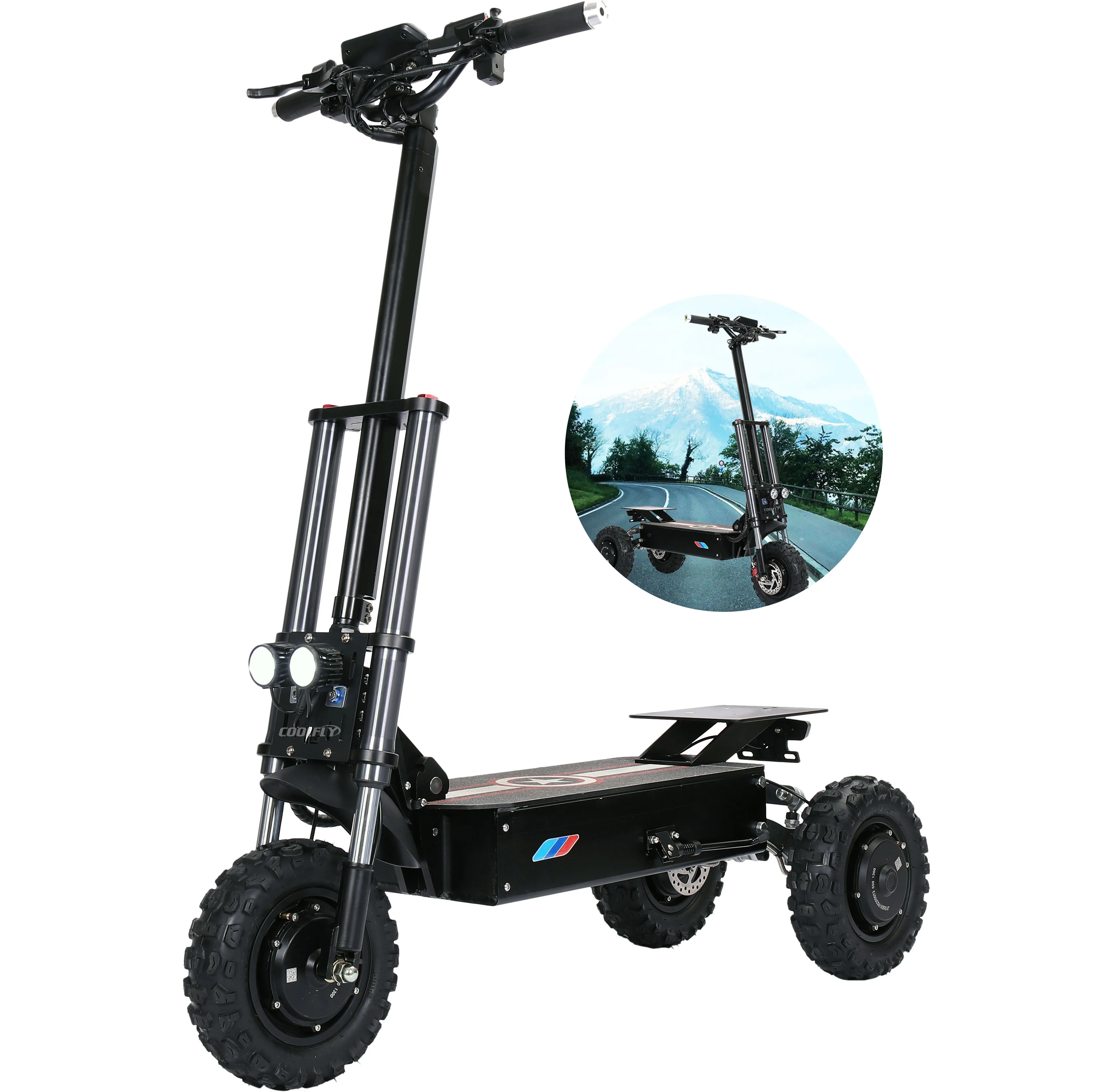 

Folding electric tricycle scooter 60v 30ah 3600w adult three wheel 5000w for delivery eec