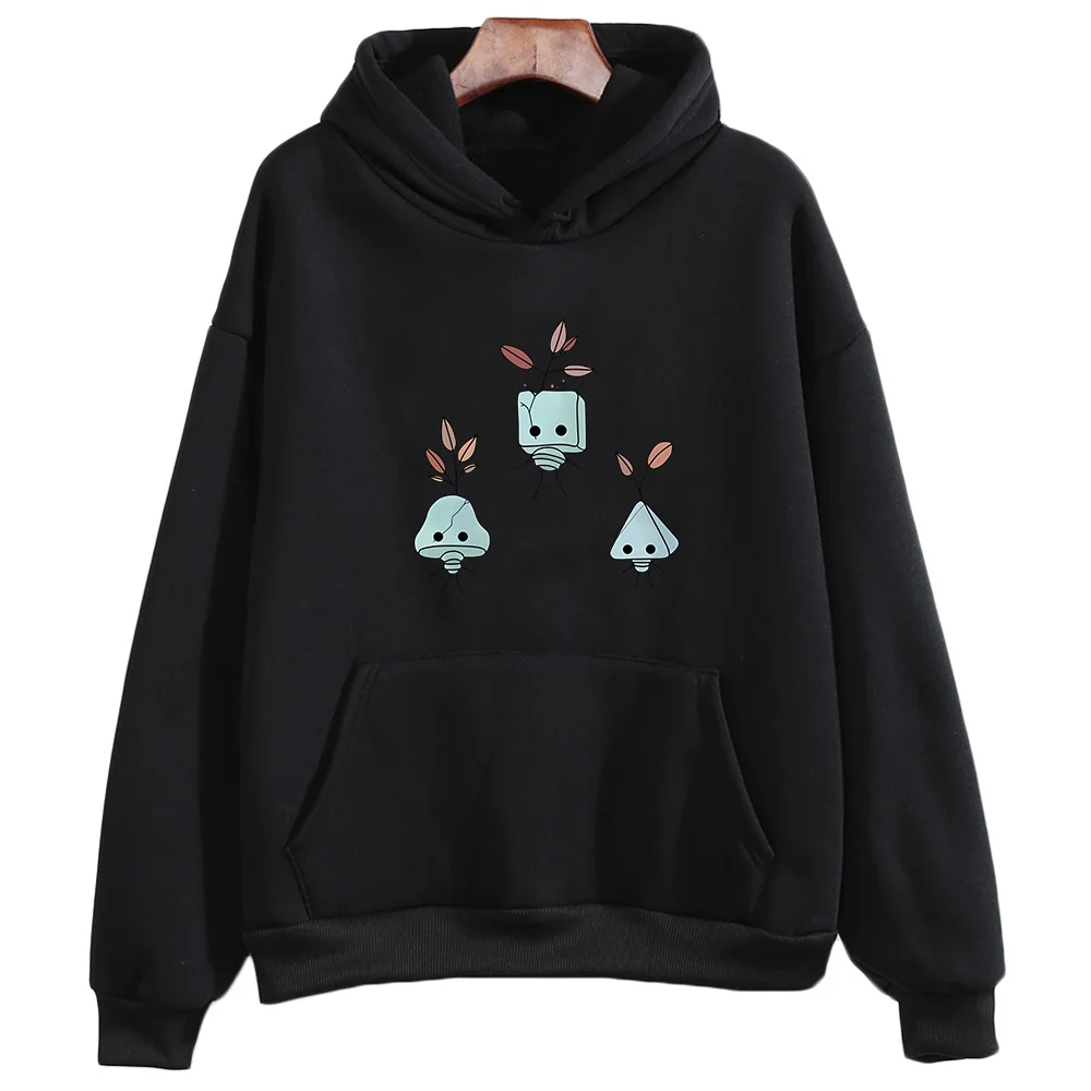 

Anime Game Gris Print Hoodies Female Male Cute/kawaii Cartoon Graphic Clothing Fall Winter Hooded Sweatshirts Fleece Pullovers