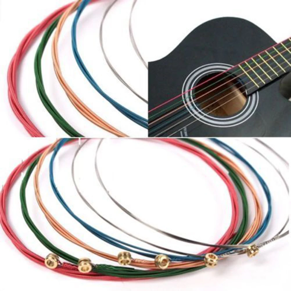 

Новые разноцветные Струны для акустической гитары