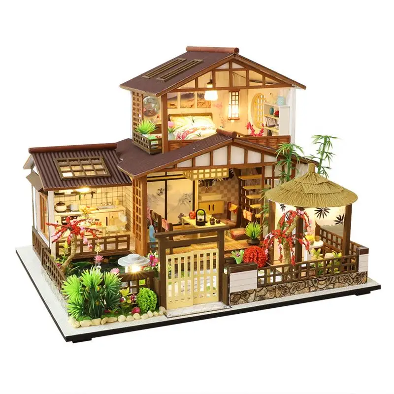 DIY Miniature House Kit Mini House Making Japanese Style Handmade House Kit With Music Movement LED DIY Crafts For Adults Kids
DIY Miniature House Kit Mini House Making Japanese Style Handmade House Kit With Music Movement LED DIY Crafts For Adults Kids