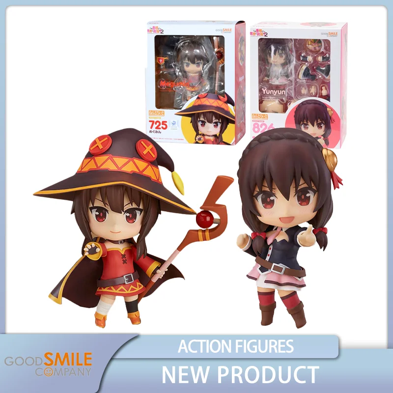 GSC Good Smile Original Nendoroid Bless this wonderful world! Yun YUI Megumin Anime Action Figure Toys For Boys Girls Gifts
GSC Good Smile Original Nendoroid Bless this wonderful world! Yun YUI Megumin Anime Action Figure Toys For Boys Girls Gifts