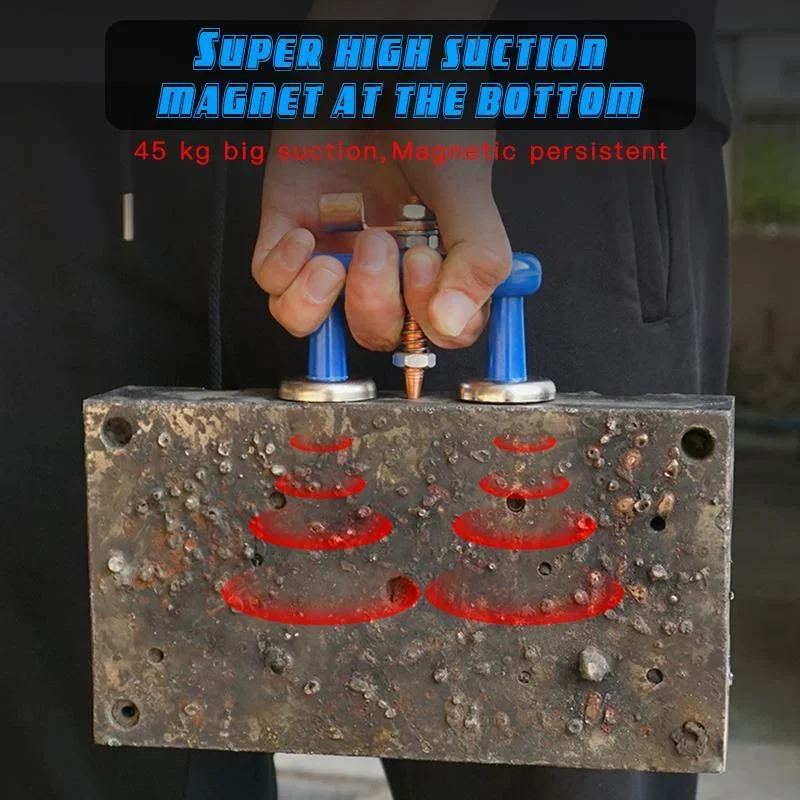 Double Head Magnetic Welding Support Clamp Stability Strongly Fixed Grounding Head With Iron Absorption Stone Dropshipping
Double Head Magnetic Welding Support Clamp Stability Strongly Fixed Grounding Head With Iron Absorption Stone Dropshipping