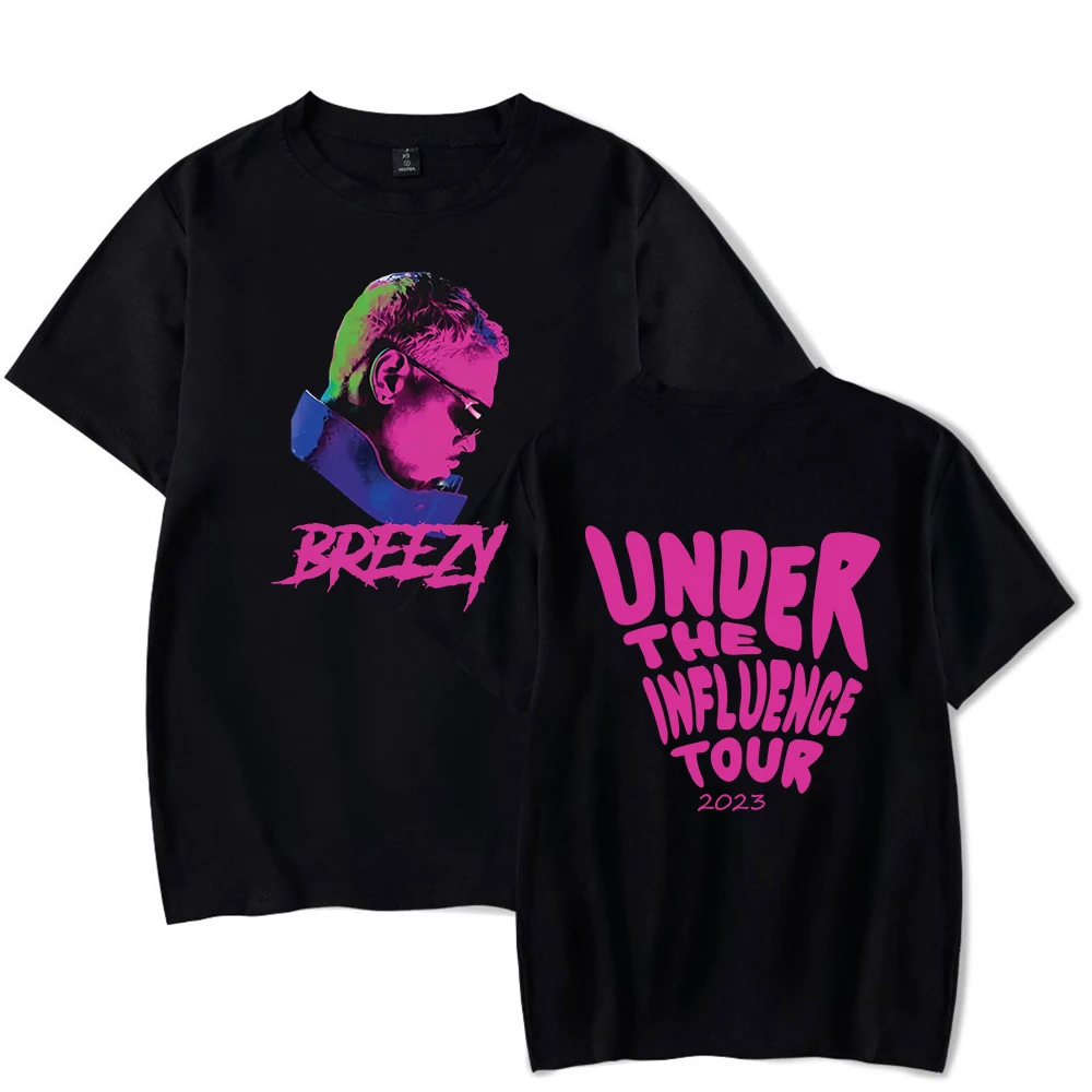 Chris Brown Under The Influence Tour Breezy T-shirt Crewneck Short Sleeve Tee Women Men's Tshirt Hip Hop Clothes
Chris Brown Under The Influence Tour Breezy T-shirt Crewneck Short Sleeve Tee Women Men's Tshirt Hip Hop Clothes