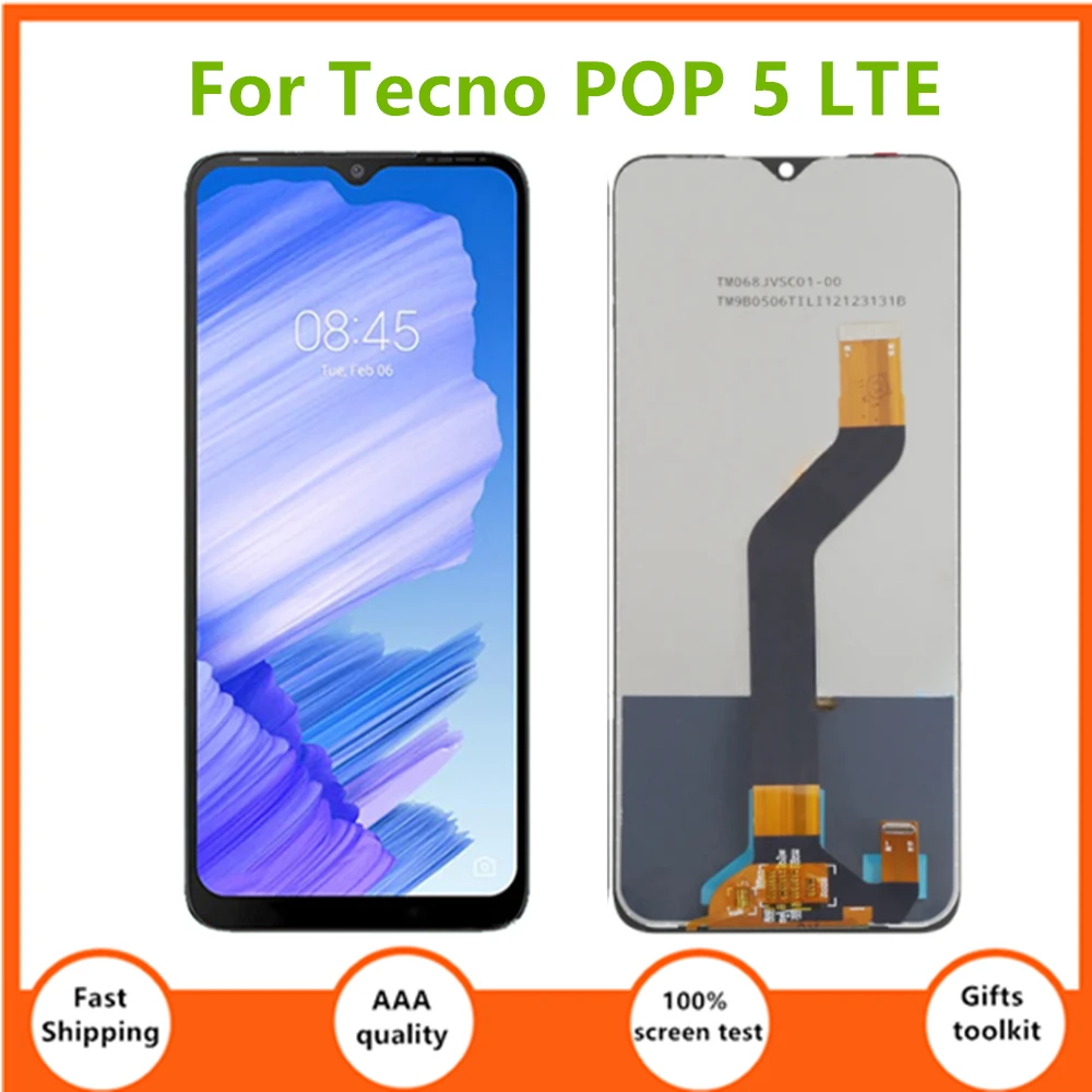 

6.52 inches LCD For Tecno POP 5 LTE BD4 Display Touch Screen Assembly Digitizer Replacement Screen For POP 5 LTE LCD