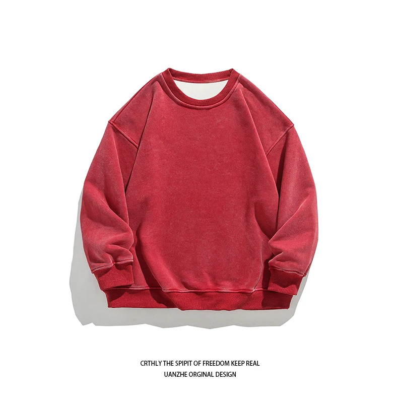 Hybskr Autumn High Quality Women Washed Sweatshirts Harajuku Streetwear Heavy Fabric Hoody Round Neck Casual Female Clothing
Hybskr Autumn High Quality Women Washed Sweatshirts Harajuku Streetwear Heavy Fabric Hoody Round Neck Casual Female Clothing