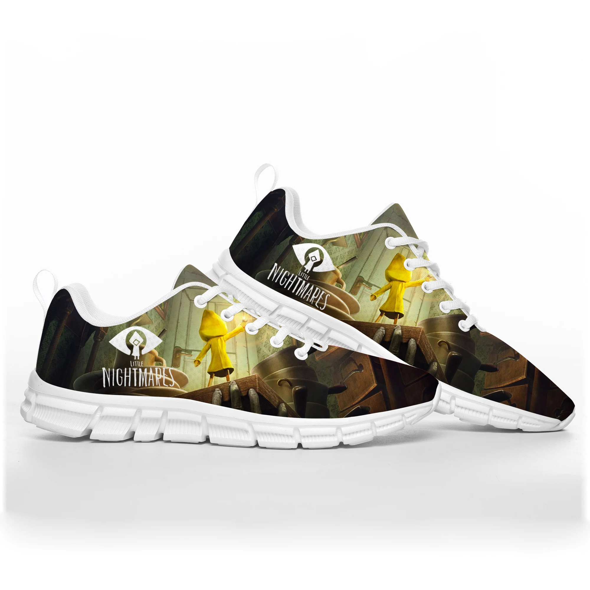 Кроссовки для мужчин и женщин, спортивная обувь с мультяшным фильмом «Маленький ночной кошмарс», для подростков, детей и детей, индивидуальная обувь для пар, высокое качество
Кроссовки для мужчин и женщин, спортивная обувь с мультяшным фильмом «Маленький ночной кошмарс», для подростков, детей и детей, индивидуальная обувь для пар, высокое качество