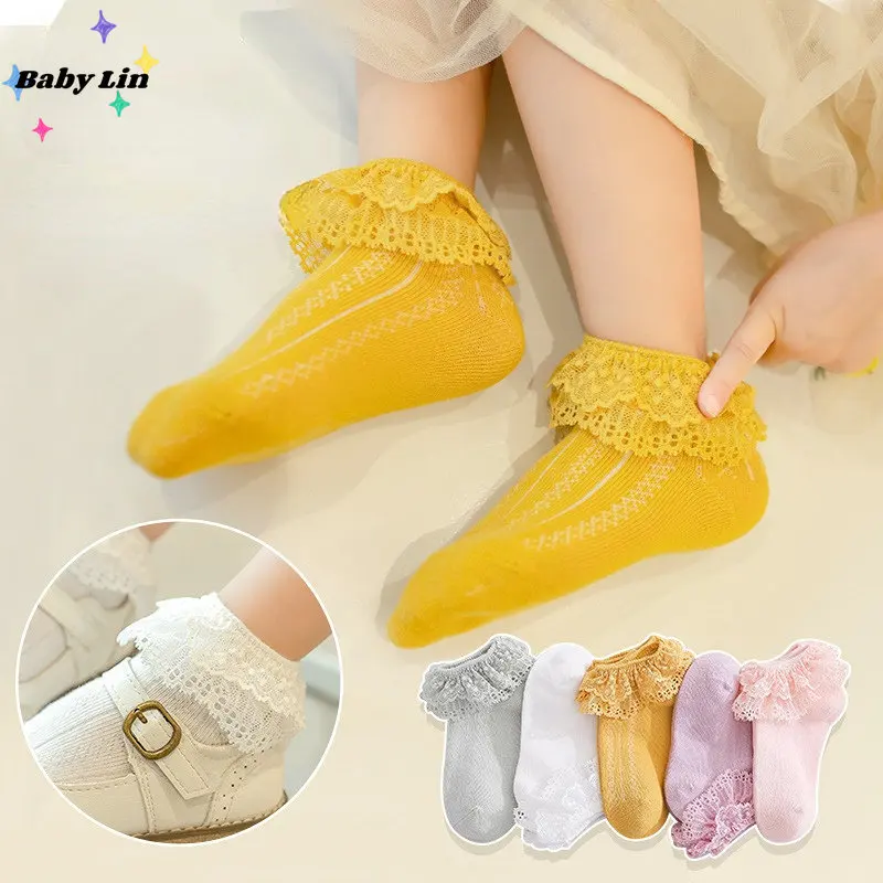 Princess Mesh Socks Children Ankle Short Sock White Pink Yellow Girls Kids Toddler Baby Girl Socks Breathable Cotton Lace Ruffle
Princess Mesh Socks Children Ankle Short Sock White Pink Yellow Girls Kids Toddler Baby Girl Socks Breathable Cotton Lace Ruffle