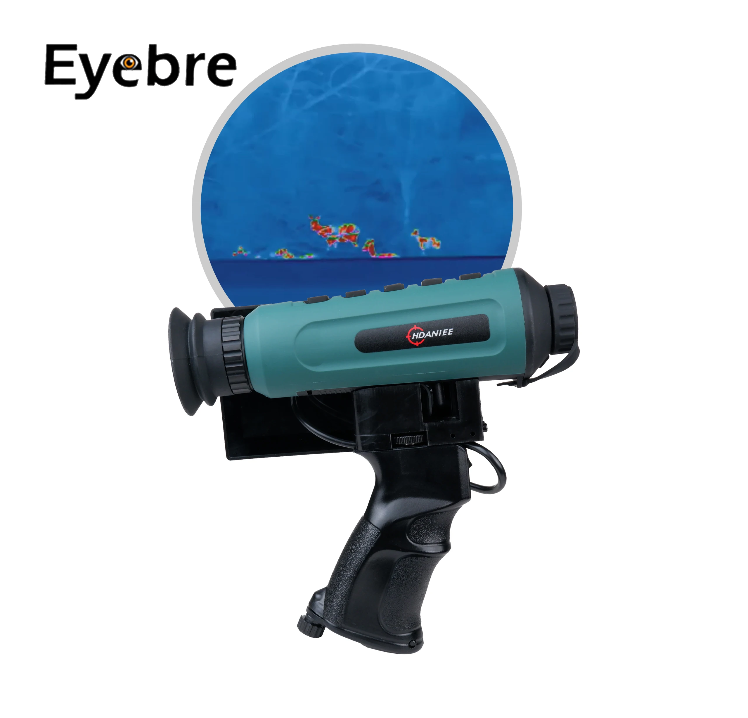 Eyebre CE-19 Night Vision With Screen Thermal Scope with Display Outdoor Hunting Scope Thermal Imaging Scope
Eyebre CE-19 Night Vision With Screen Thermal Scope with Display Outdoor Hunting Scope Thermal Imaging Scope