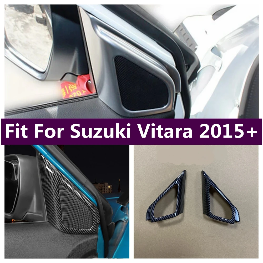 Chrome Inner Window A Pillar Post Speaker Triangle Cover Trim Garnish Bezel Fit For Suzuki Vitara 2015 - 2021 Car Accessories
Chrome Inner Window A Pillar Post Speaker Triangle Cover Trim Garnish Bezel Fit For Suzuki Vitara 2015 - 2021 Car Accessories